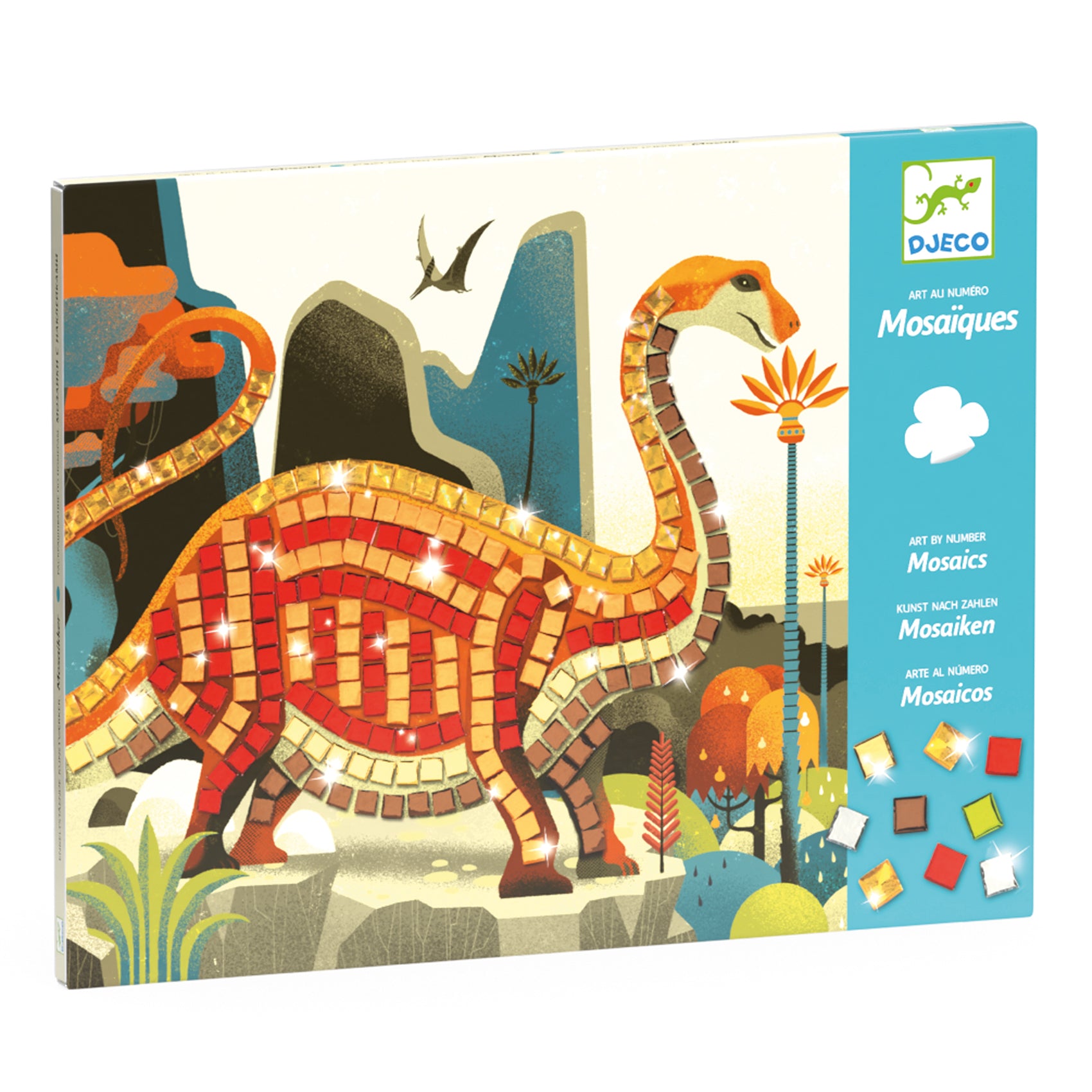 Djeco Mosaics – Dinosaurs