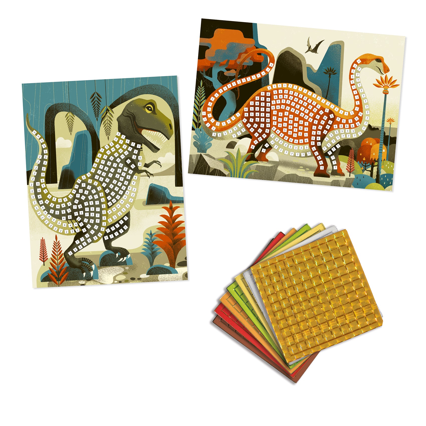 Djeco Mosaics – Dinosaurs