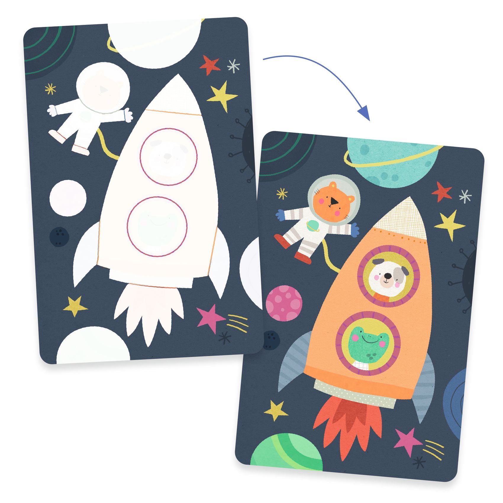 Djeco Water Magic Colouring Set – On The Road
