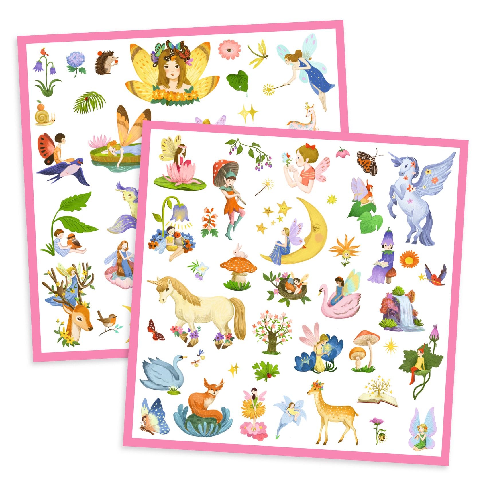 Djeco Fantasy Metallic Sticker Collection
