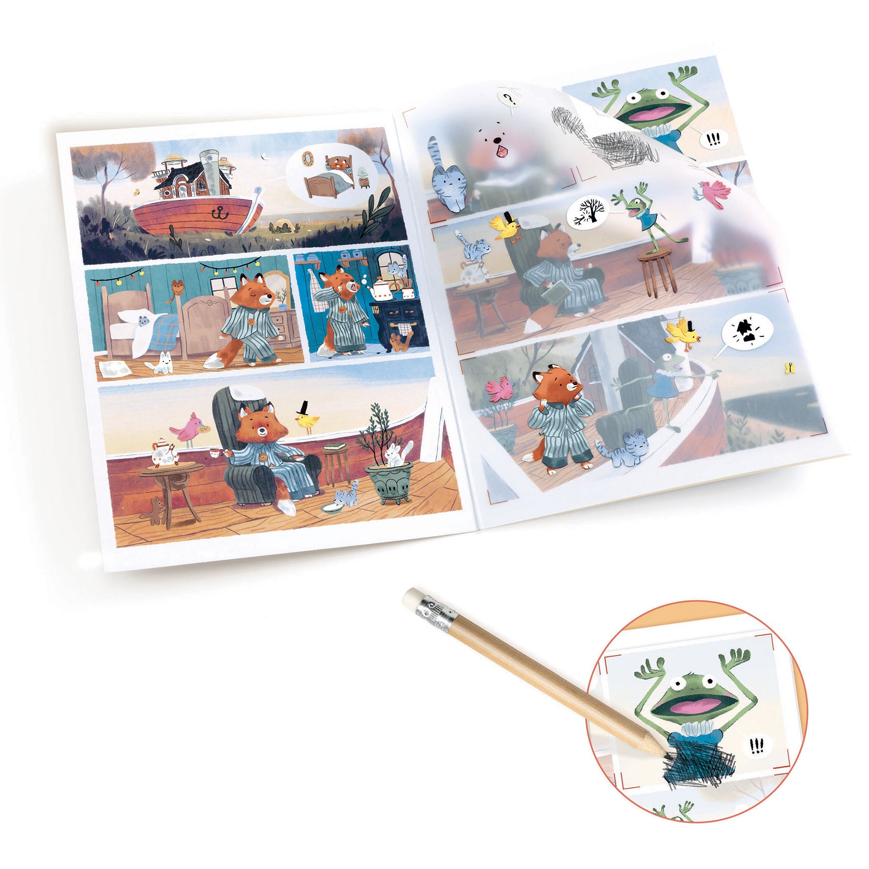 Djeco Comic Transfers – Sailor & Gipsy