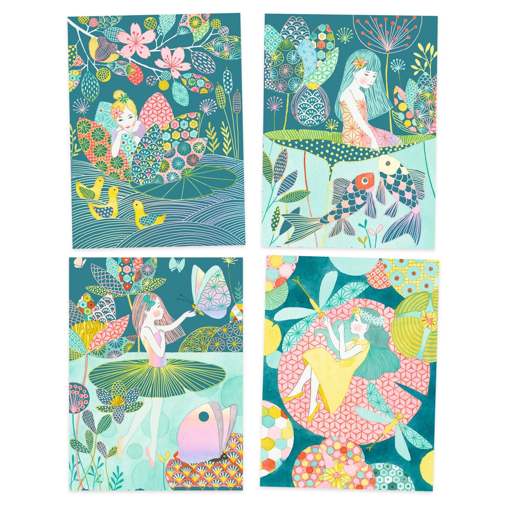 Djeco Scratch Cards – The Pond