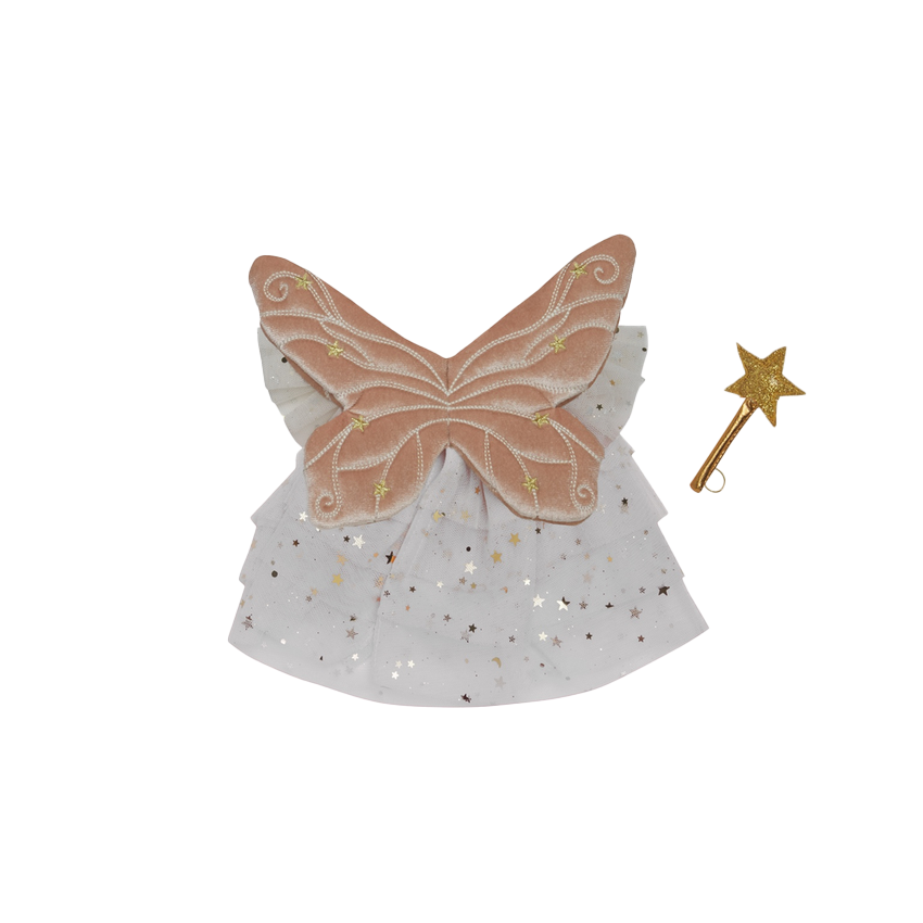Olli Ella Dinkum Doll Fairy Outfit – Pearl