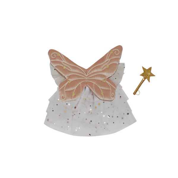 Olli Ella Dinkum Doll Fairy Outfit – Pearl