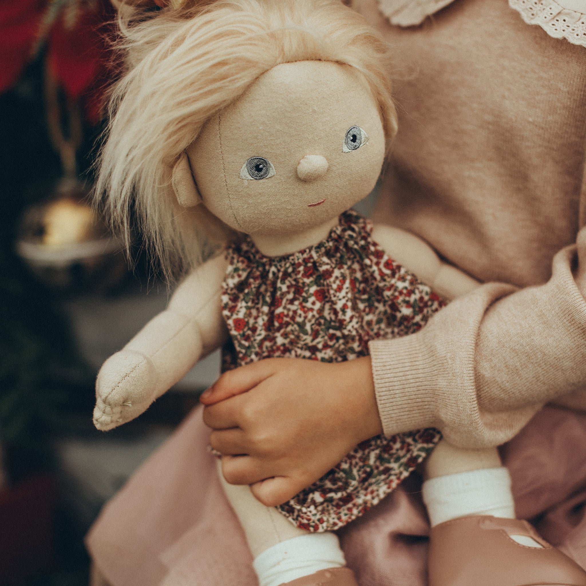 Olli Ella Dinkum Dolls Una Dress Set – Holiday