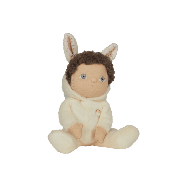 Olli Ella Fluffle Family Dinky Dinkum Doll – Basil Bunny Cream