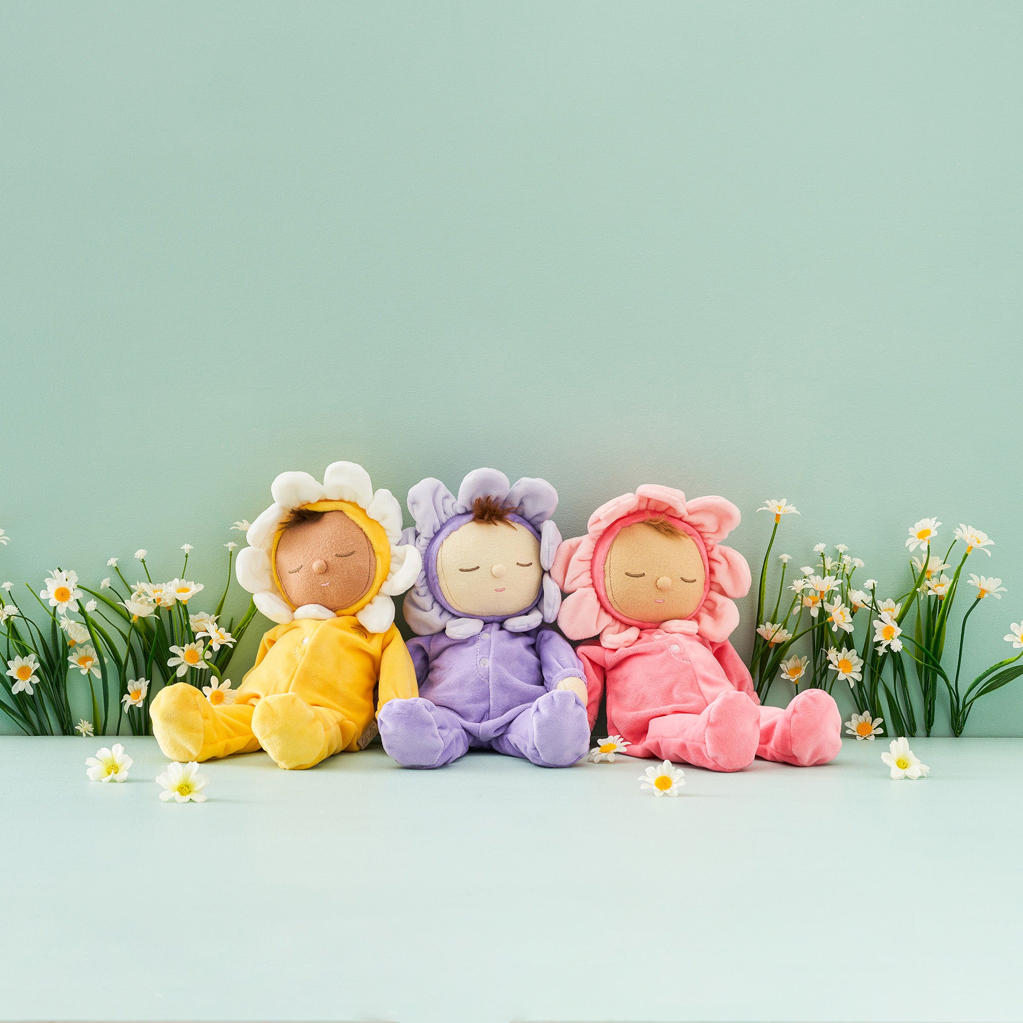 Olli Ella Petal Dozy Dinkum Doll – Pickle Lavender