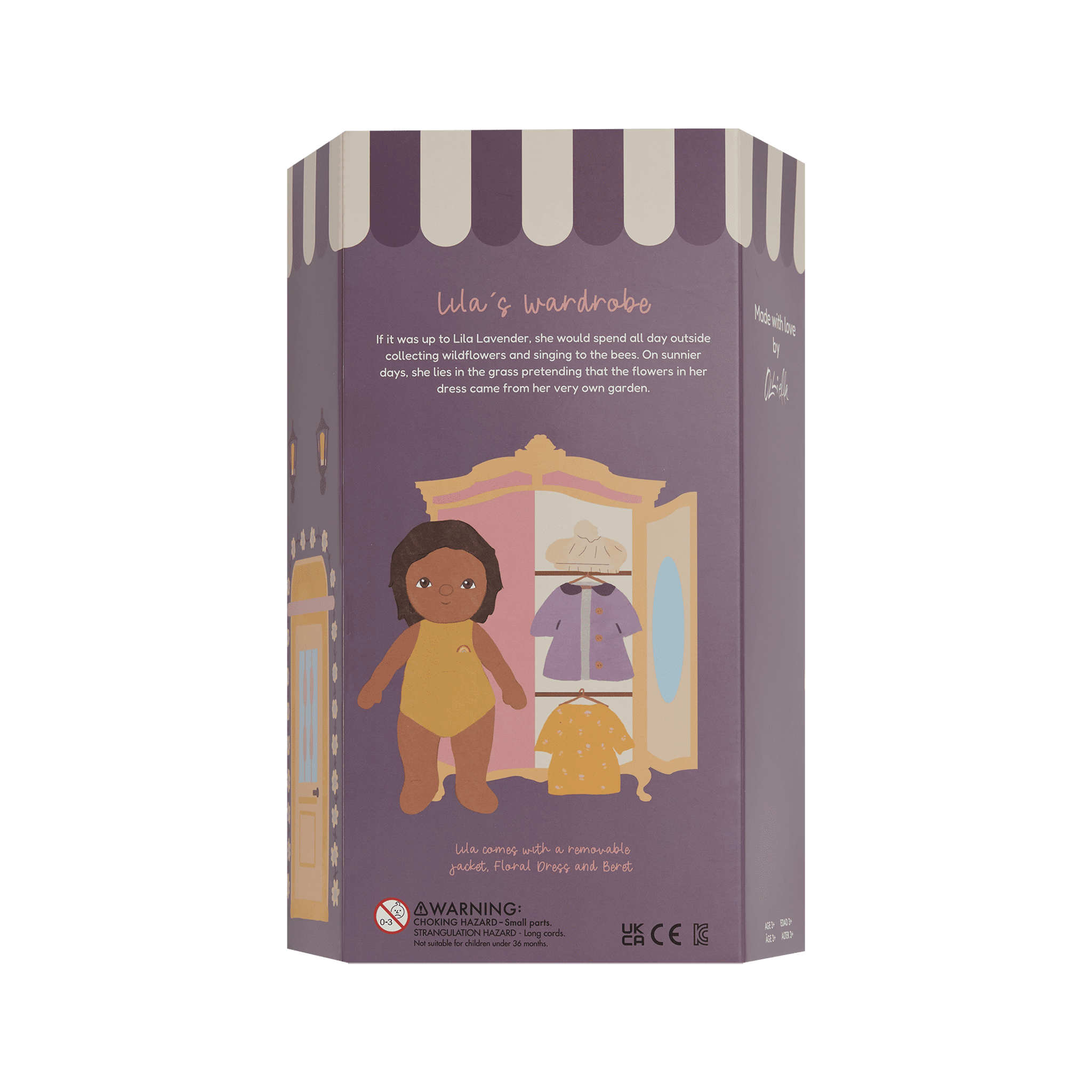 Olli Ella Dress Me Dinky Dinkum – Lila Lavender