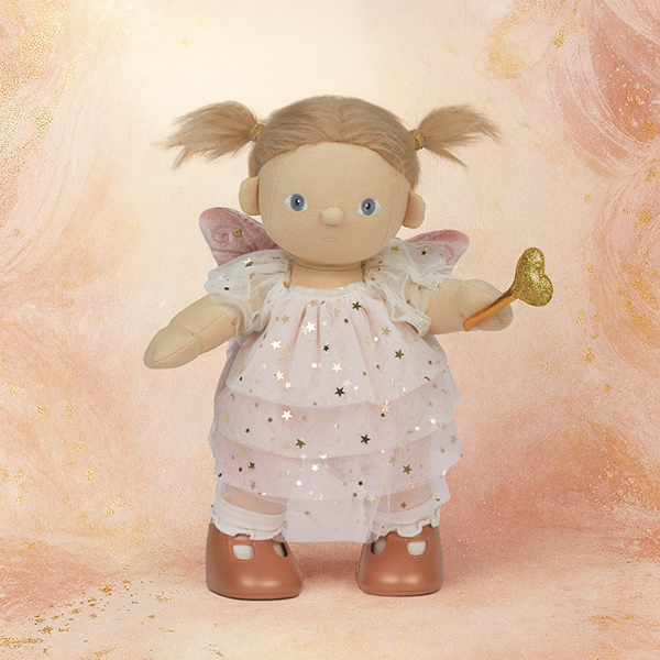 Olli Ella Dinkum Doll Fairy Outfit – Pink