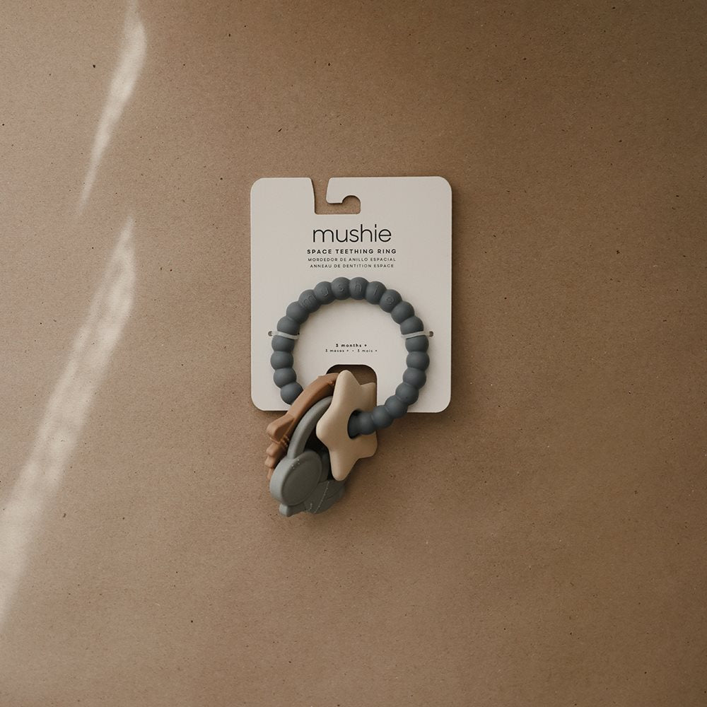 Mushie Teething Ring – Space