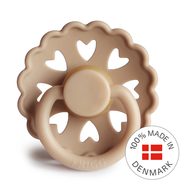 FRIGG Fairytale Round Latex Pacifier – Emperors New Clothes