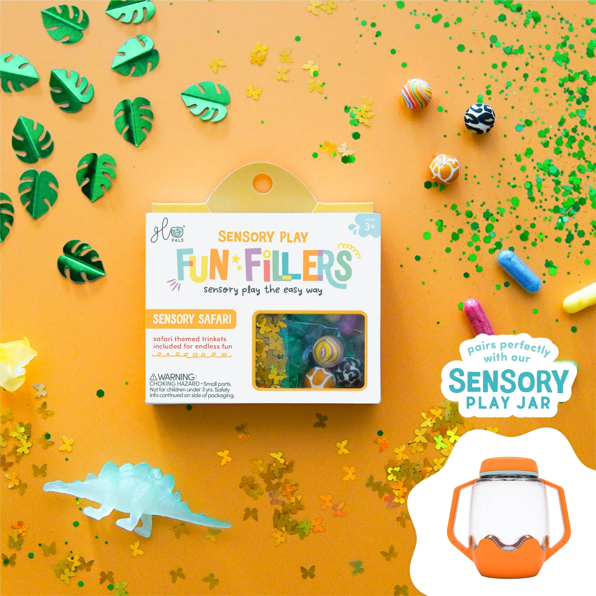 Glo Pals® Sensory Play Fun Fillers Pack – Sensory Safari