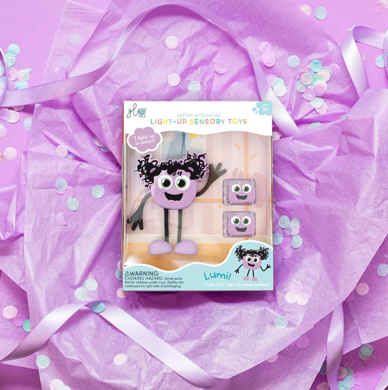 Glo Pals® Water Activated Light-Up Sensory Toys – Lumi