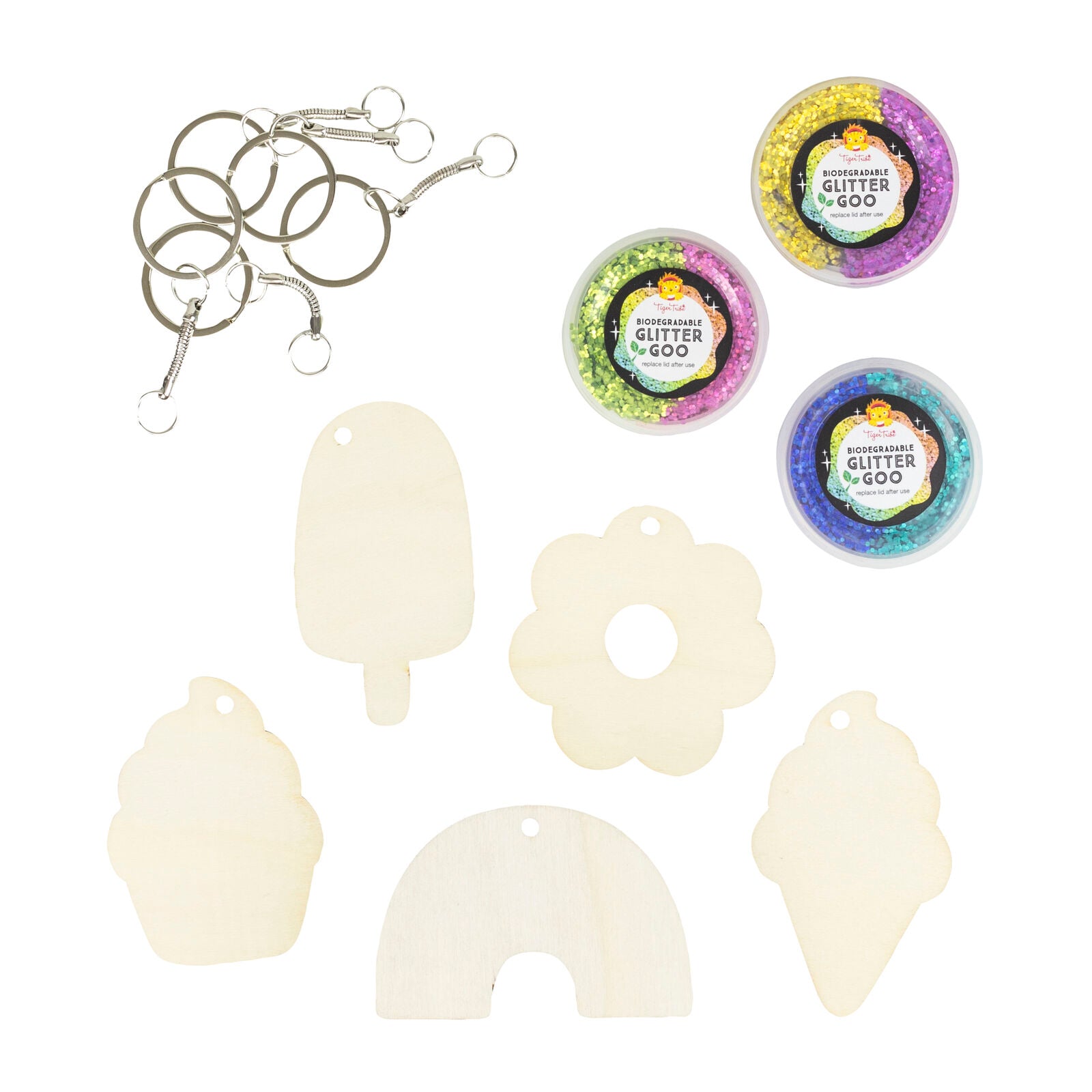 Tiger Tribe Glitter Goo Bag Charms – Glitter Pop