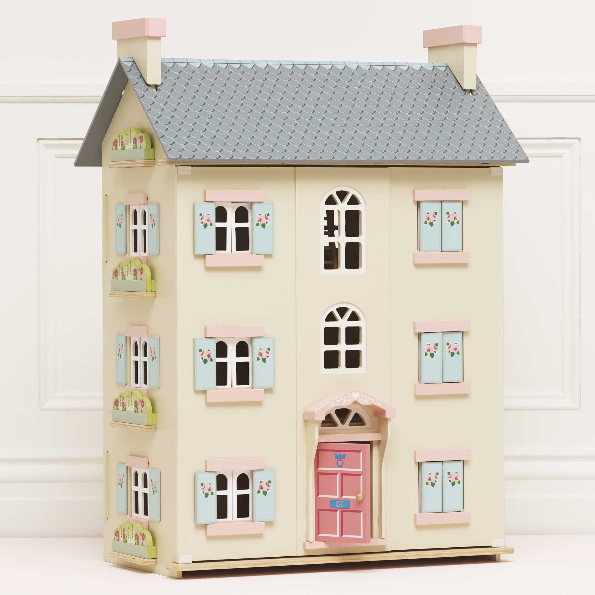 Le Toy Van Wooden Dollhouse – Cherry Tree Hall