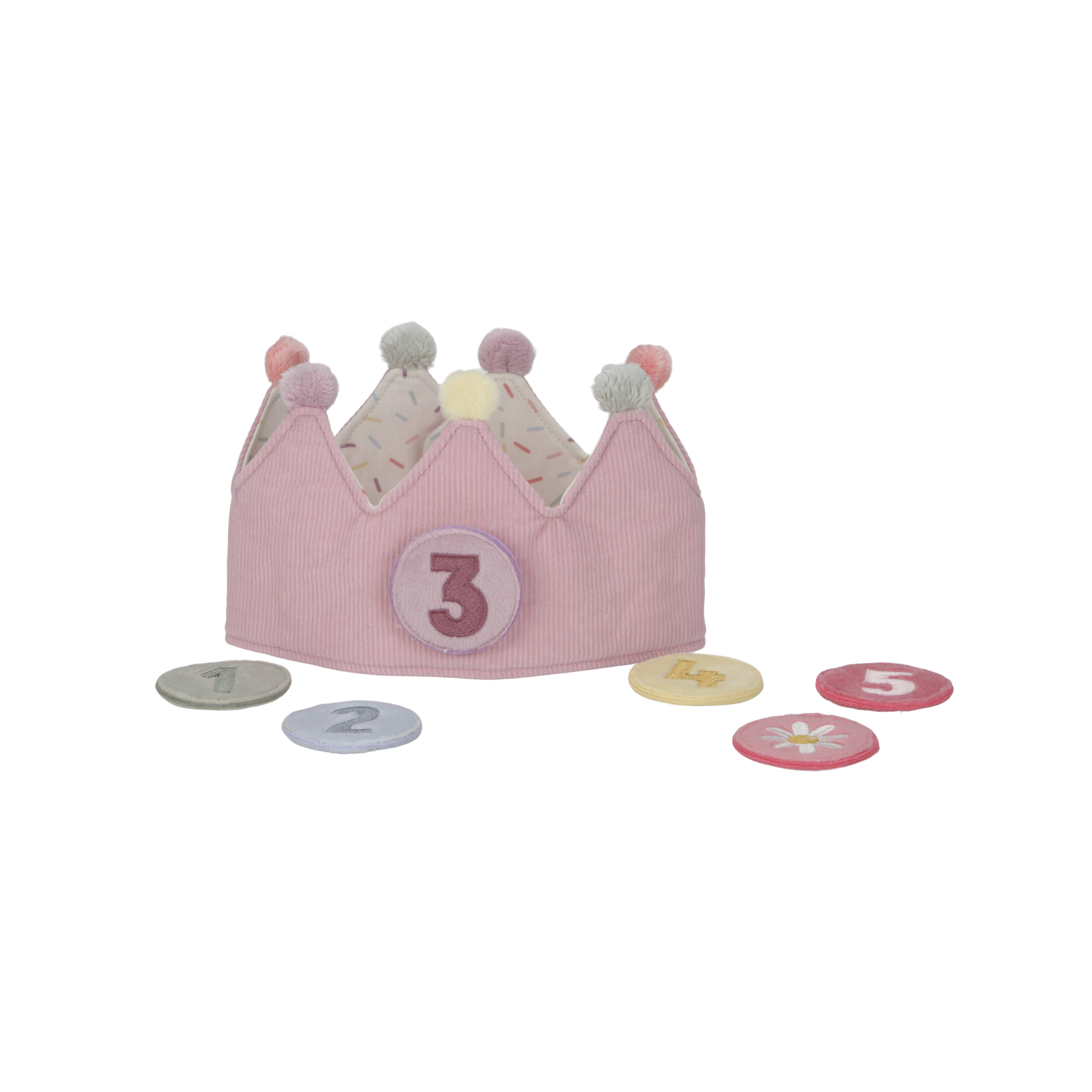 Little Dutch Birthday Crown – Pink