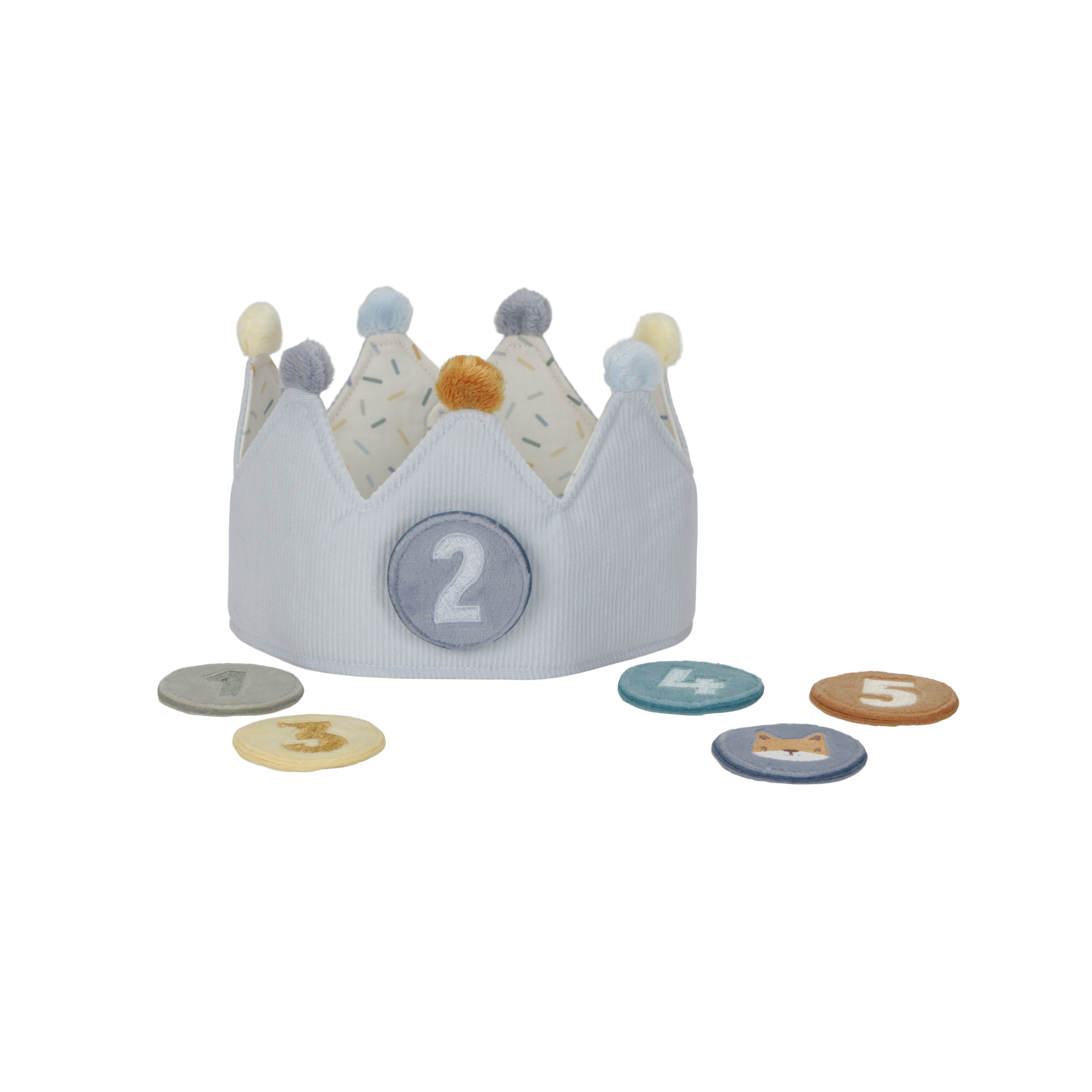 Little Dutch Birthday Crown – Blue