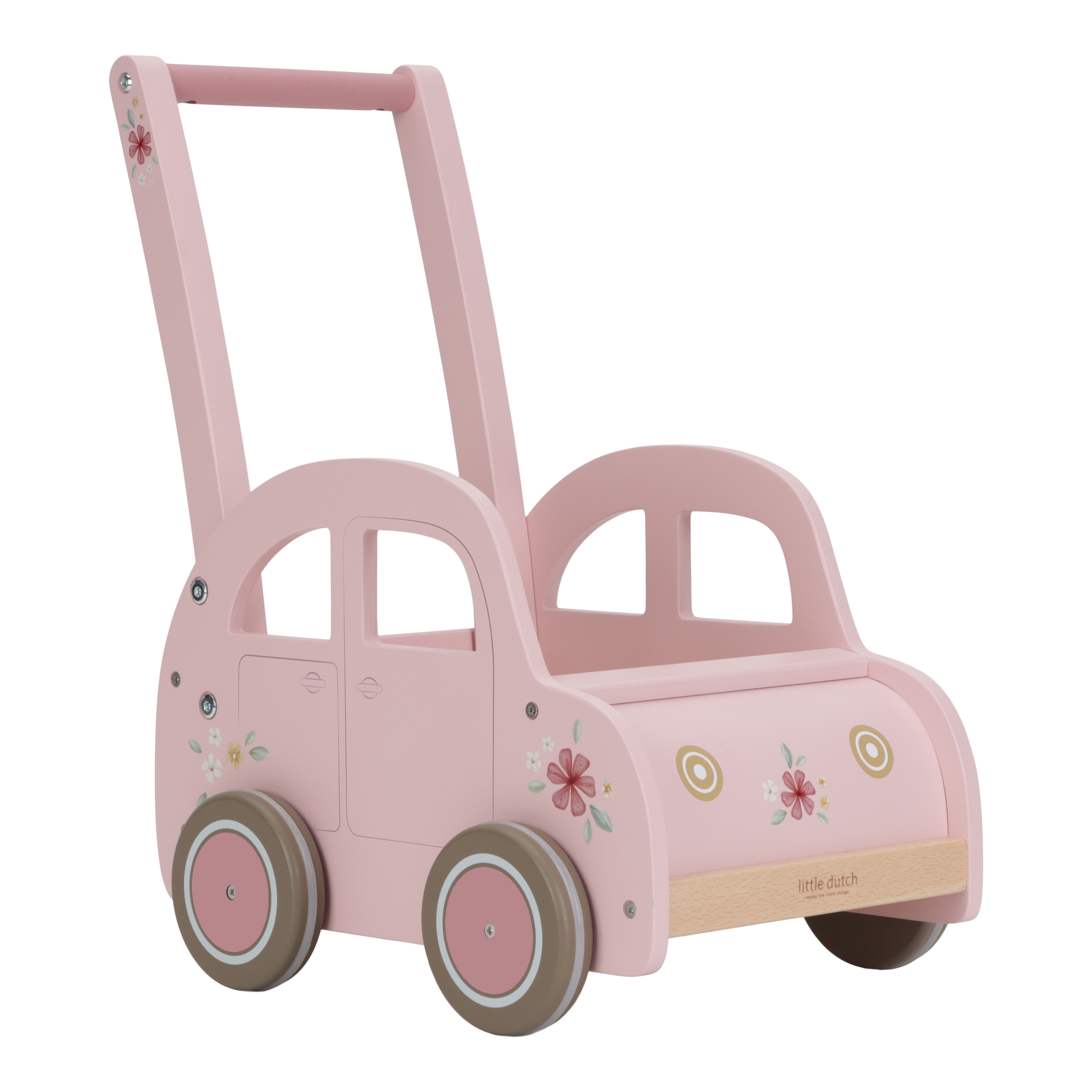 Little Dutch Vintage Walker Wagon – Pink