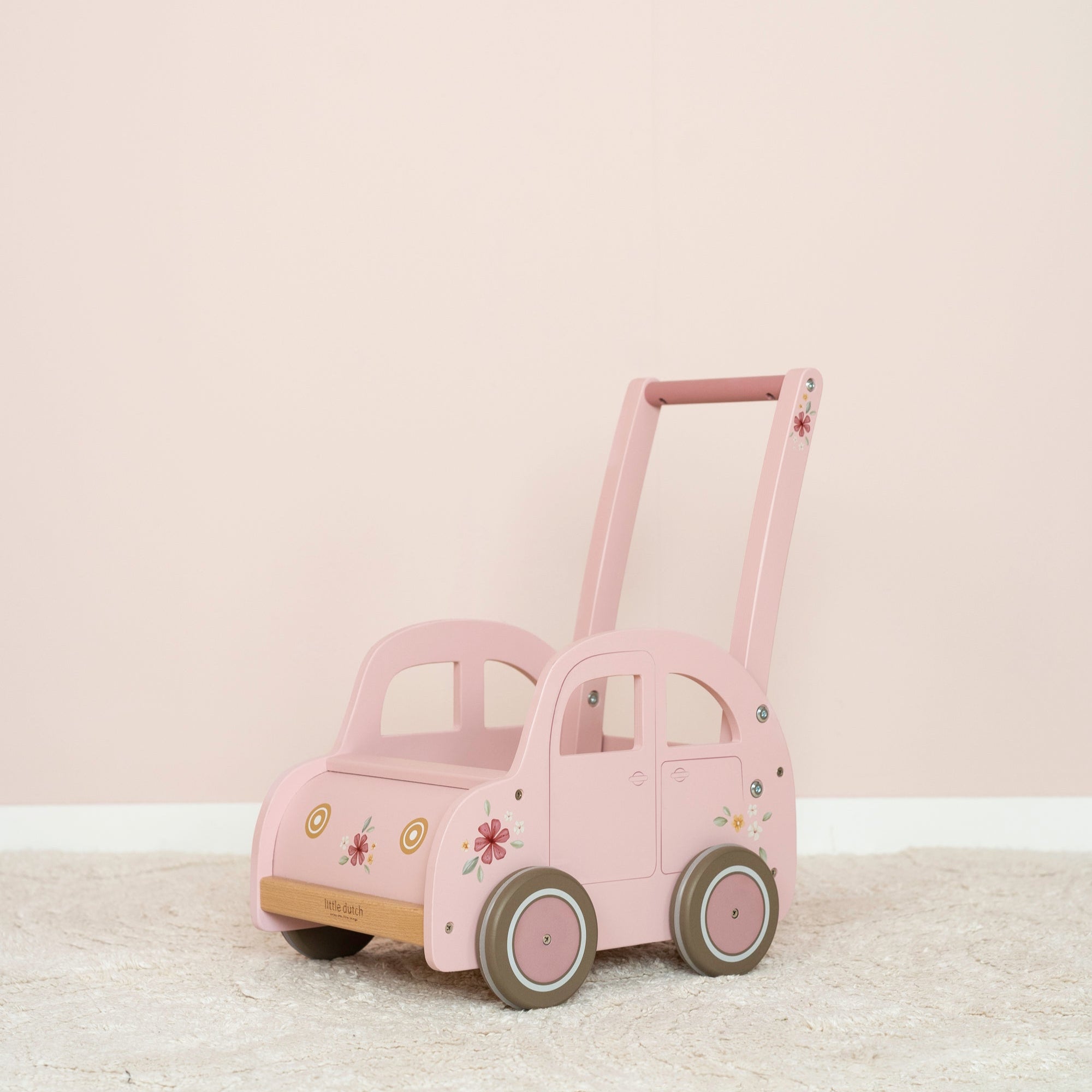 Little Dutch Vintage Walker Wagon – Pink