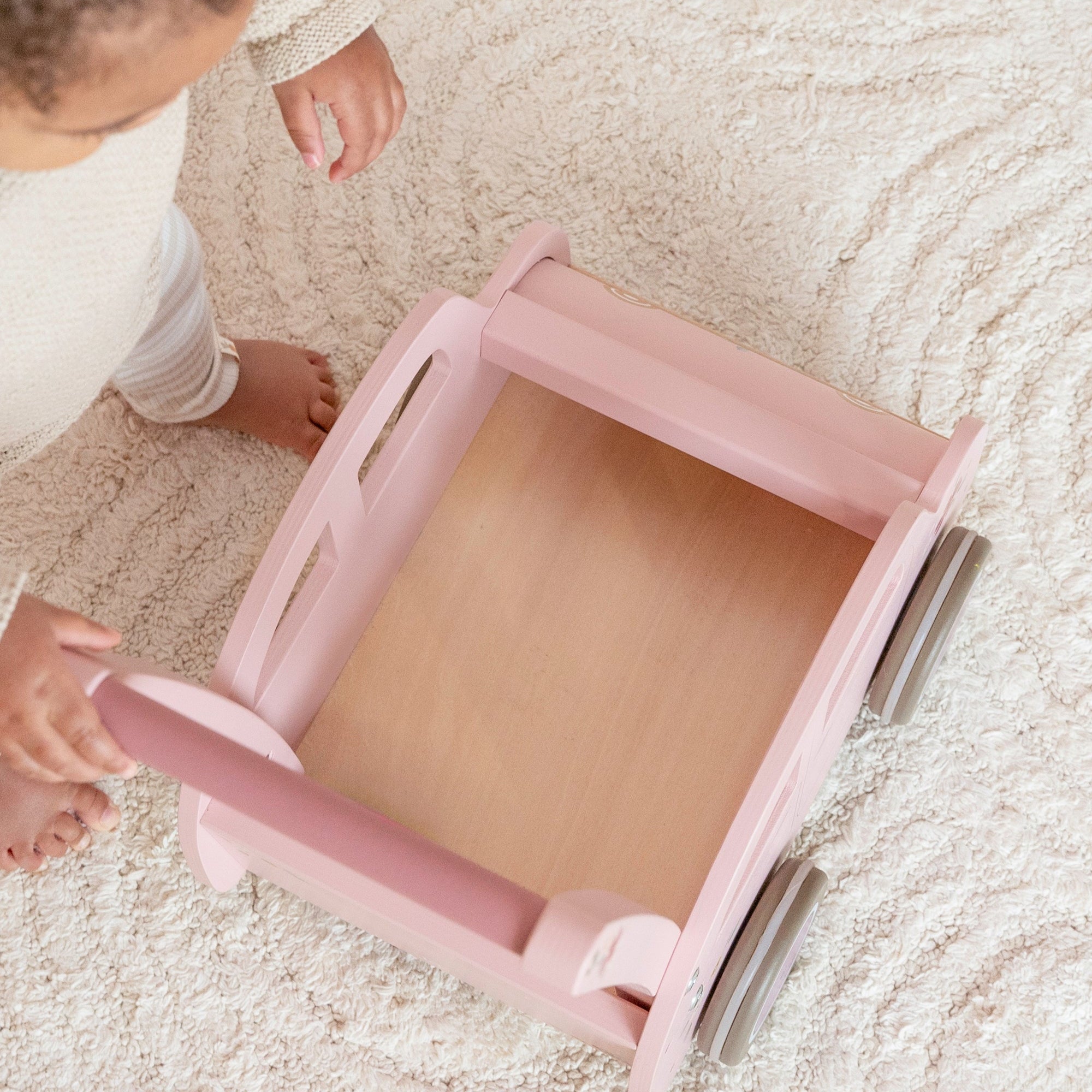 Little Dutch Vintage Walker Wagon – Pink