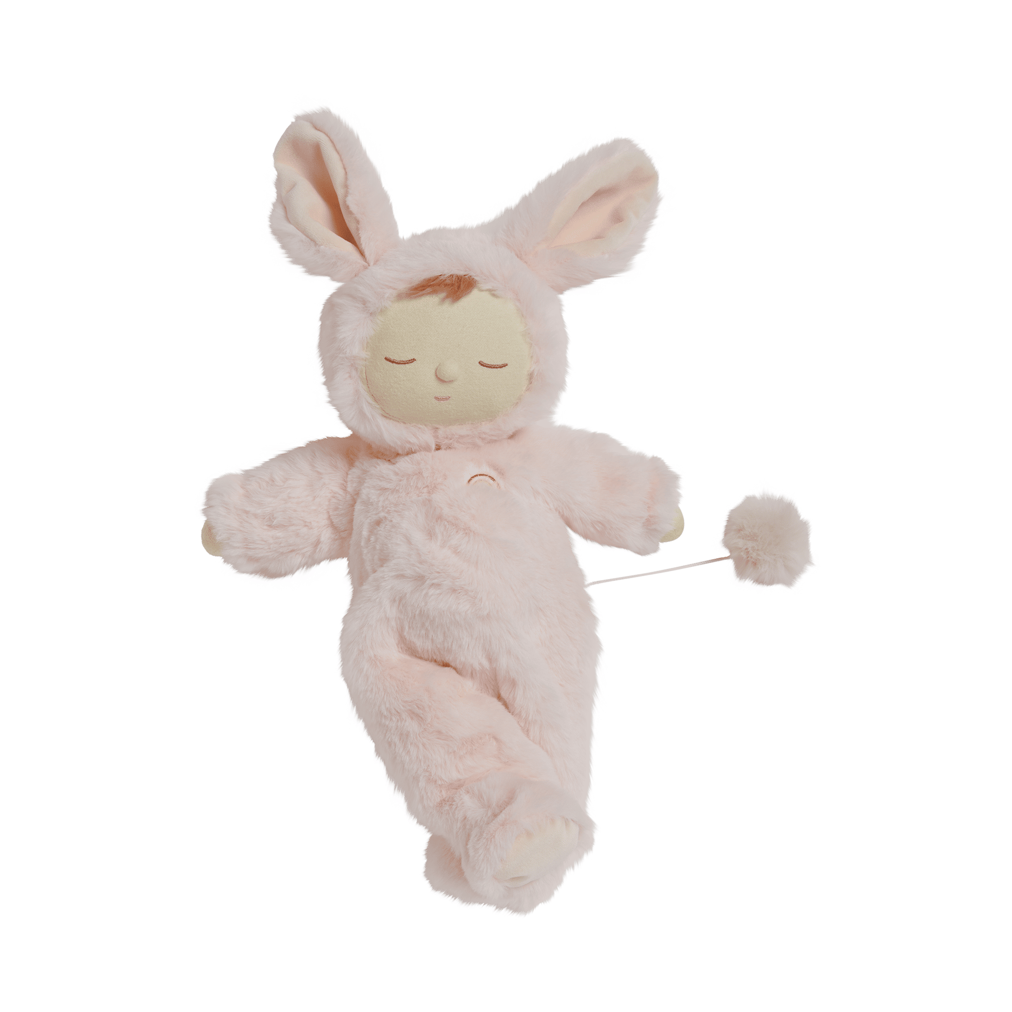 Olli Ella Lullaby Cozy Dinkum Doll – Bunny Moppet Pink