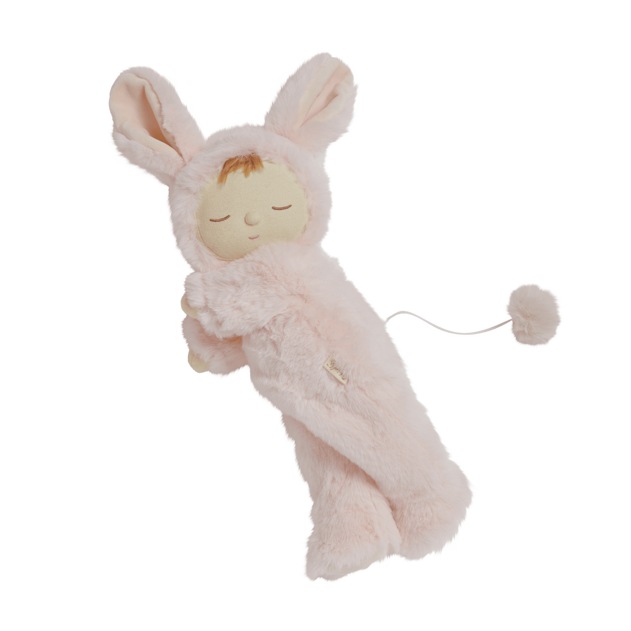 Olli Ella Lullaby Cozy Dinkum Doll – Bunny Moppet Pink
