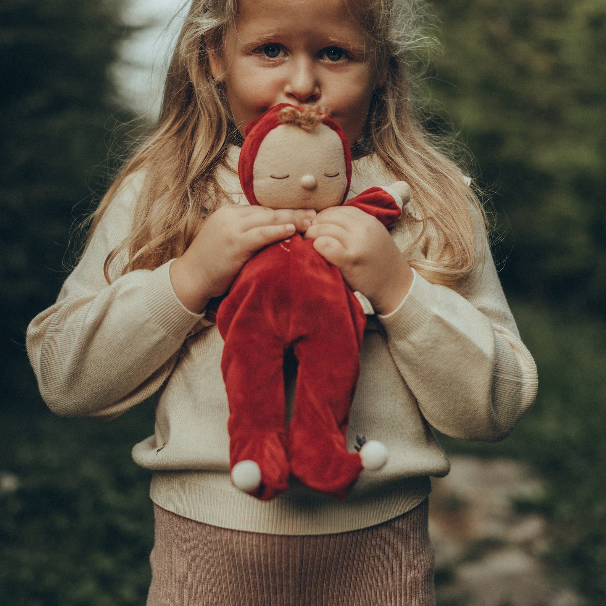 Olli Ella Lullaby Dozy Dinkum Doll – Custard