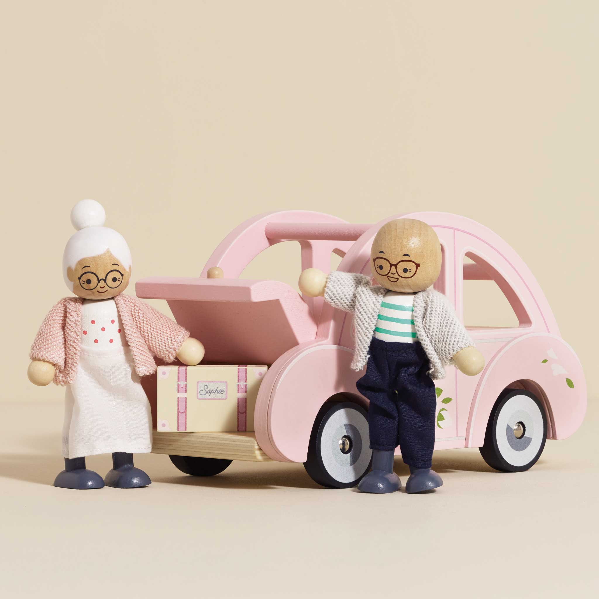 Le Toy Van Wooden Dollhouse Accessory – Sophie's Car