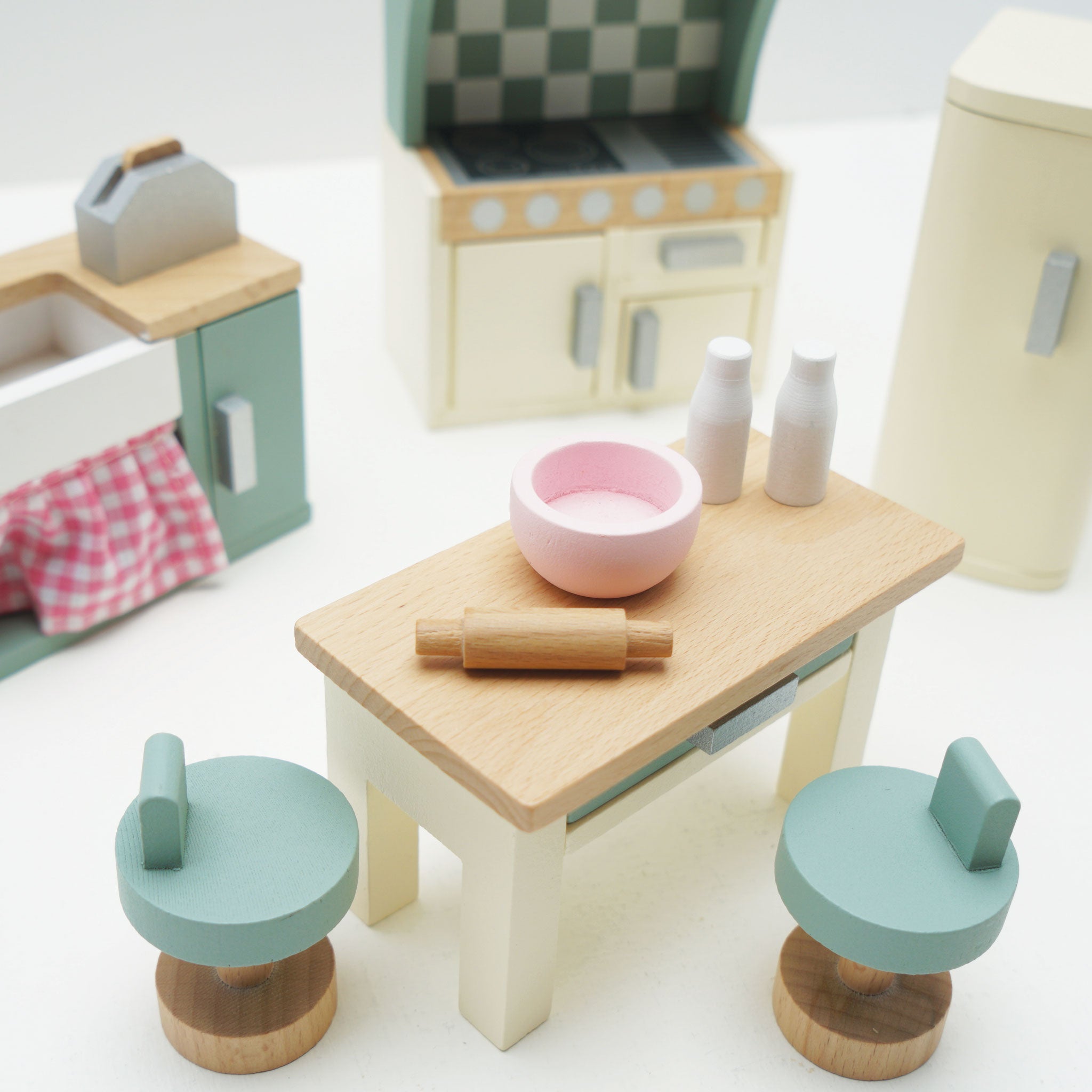 Le Toy Van Wooden Dollhouse Kitchen Set