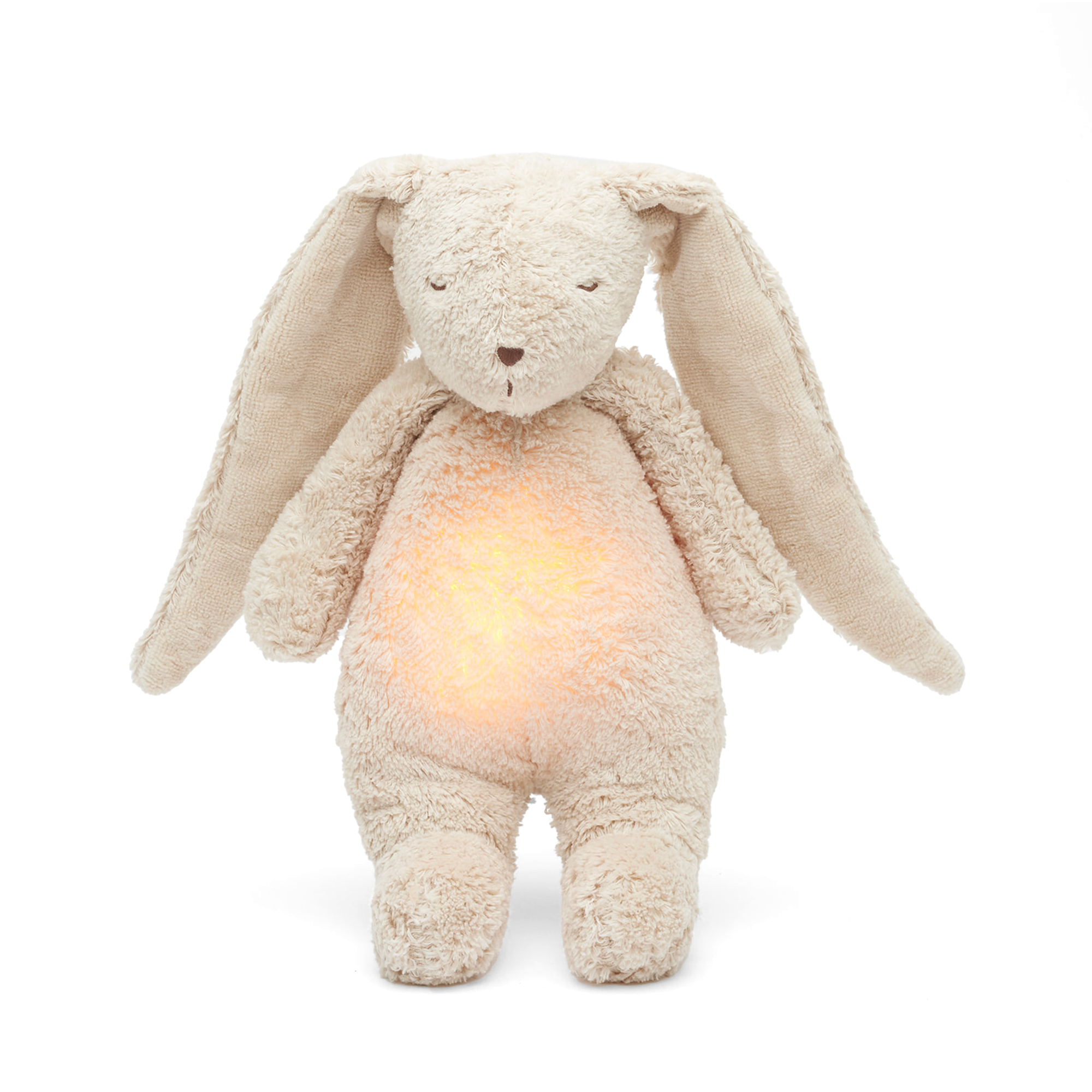 Moonie® Organic Humming Bunny with Lamp – Sand