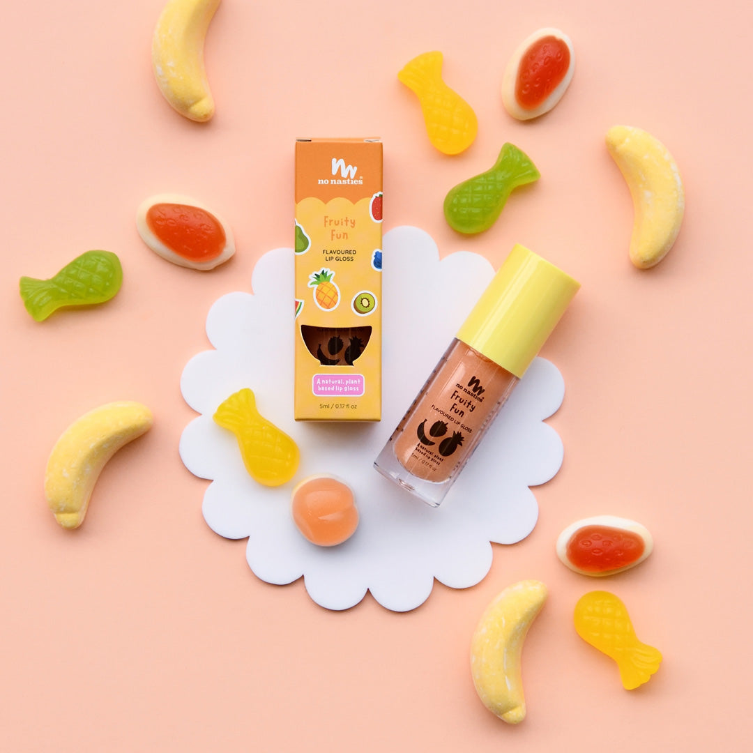 No Nasties Kids Lip Gloss Wand – Fruity Fun