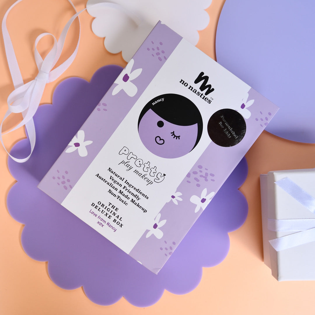 No Nasties Kids Natural Play Makeup Set – Nancy Pressed Powder Palette