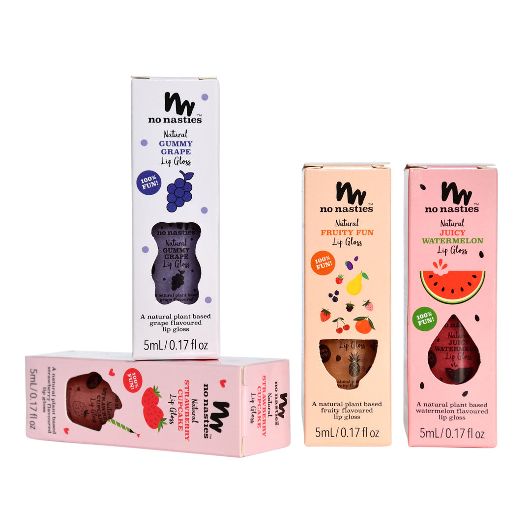 No Nasties Kids Lip Gloss Wand – Juicy Watermelon