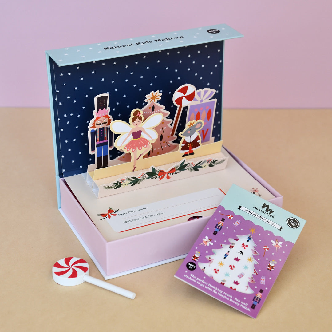 No Nasties Kids Natural Play Makeup Set – Christmas Pop-Up