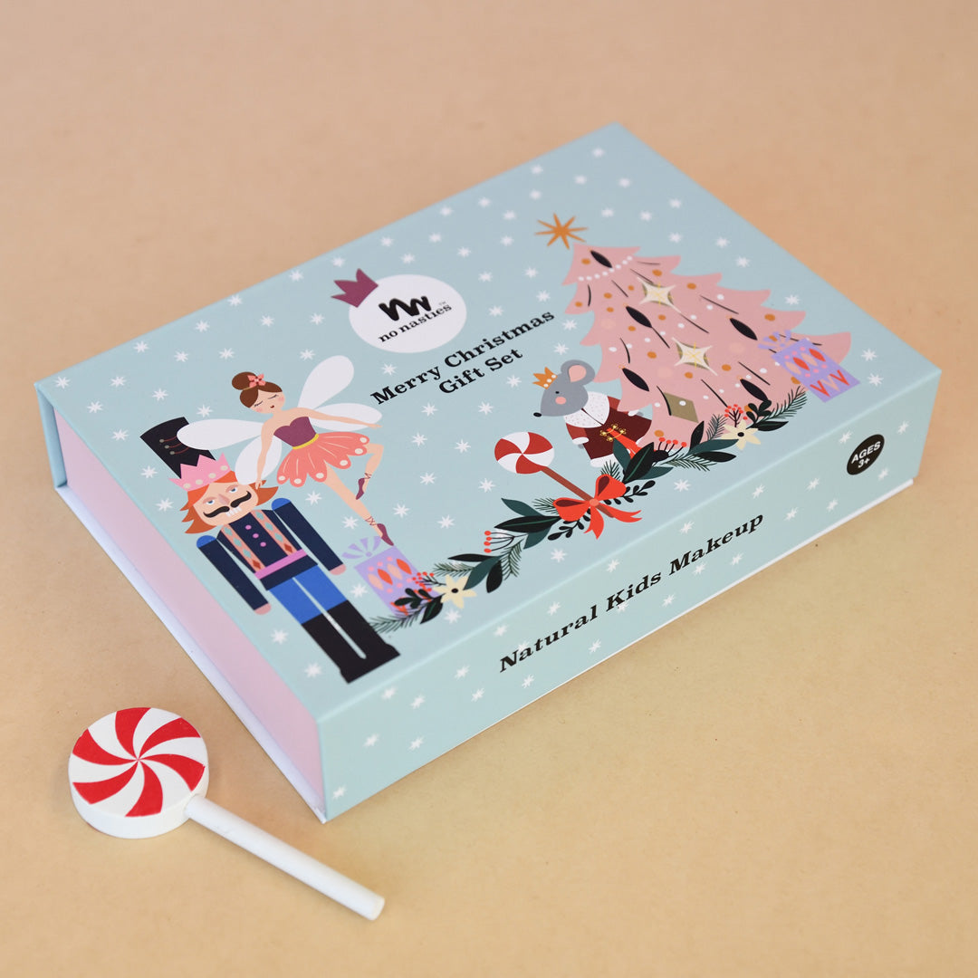 No Nasties Kids Natural Play Makeup Set – Christmas Pop-Up