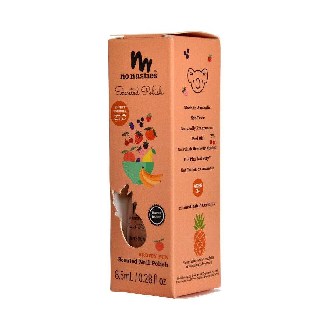 No Nasties Kids Scented Scratch-Off Nail Polish – Fruity Fun
