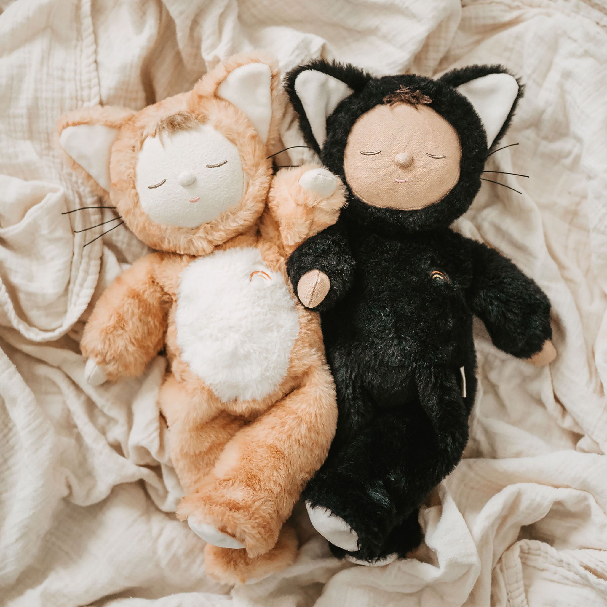 Olli Ella Cozy Dinkum Doll – Black Cat Nox