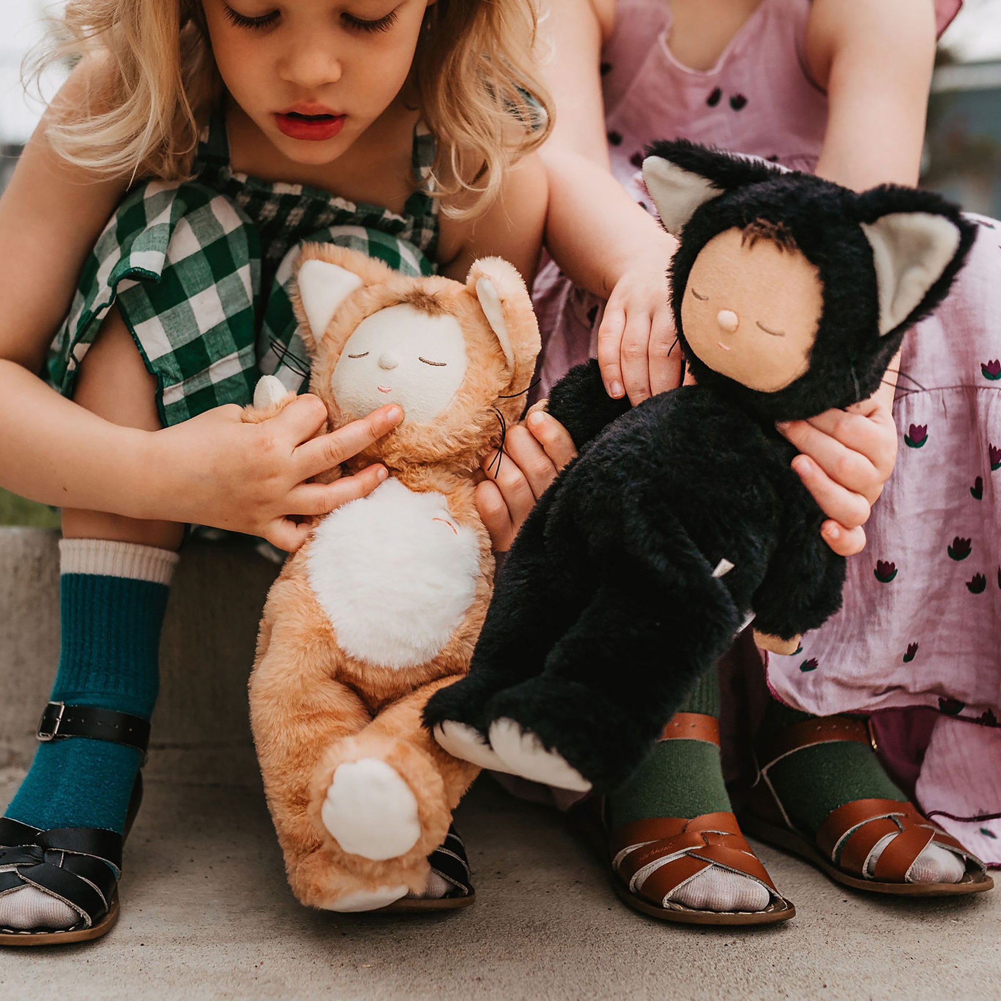 Olli Ella Cozy Dinkum Doll – Black Cat Nox