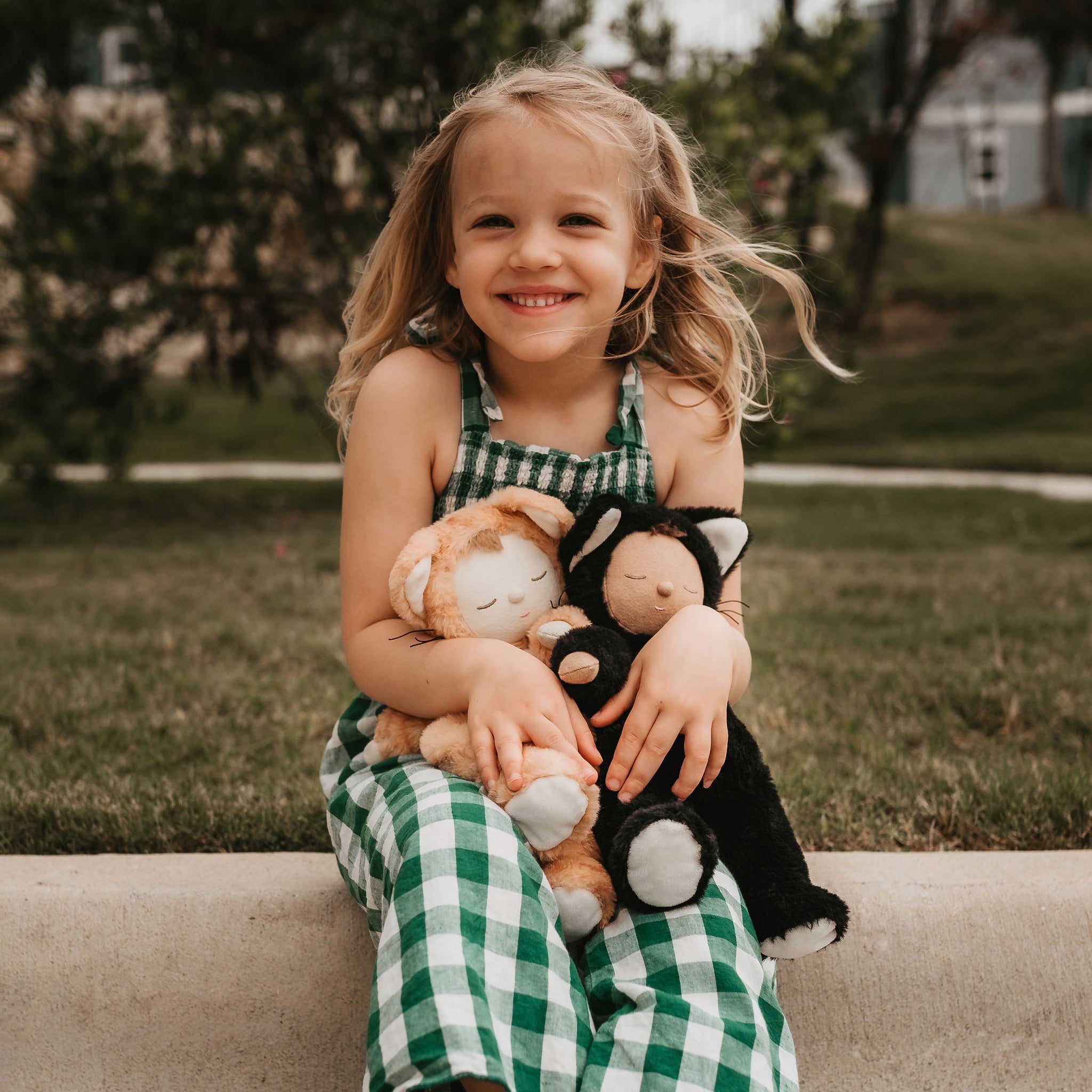 Olli Ella Cozy Dinkum Doll – Black Cat Nox