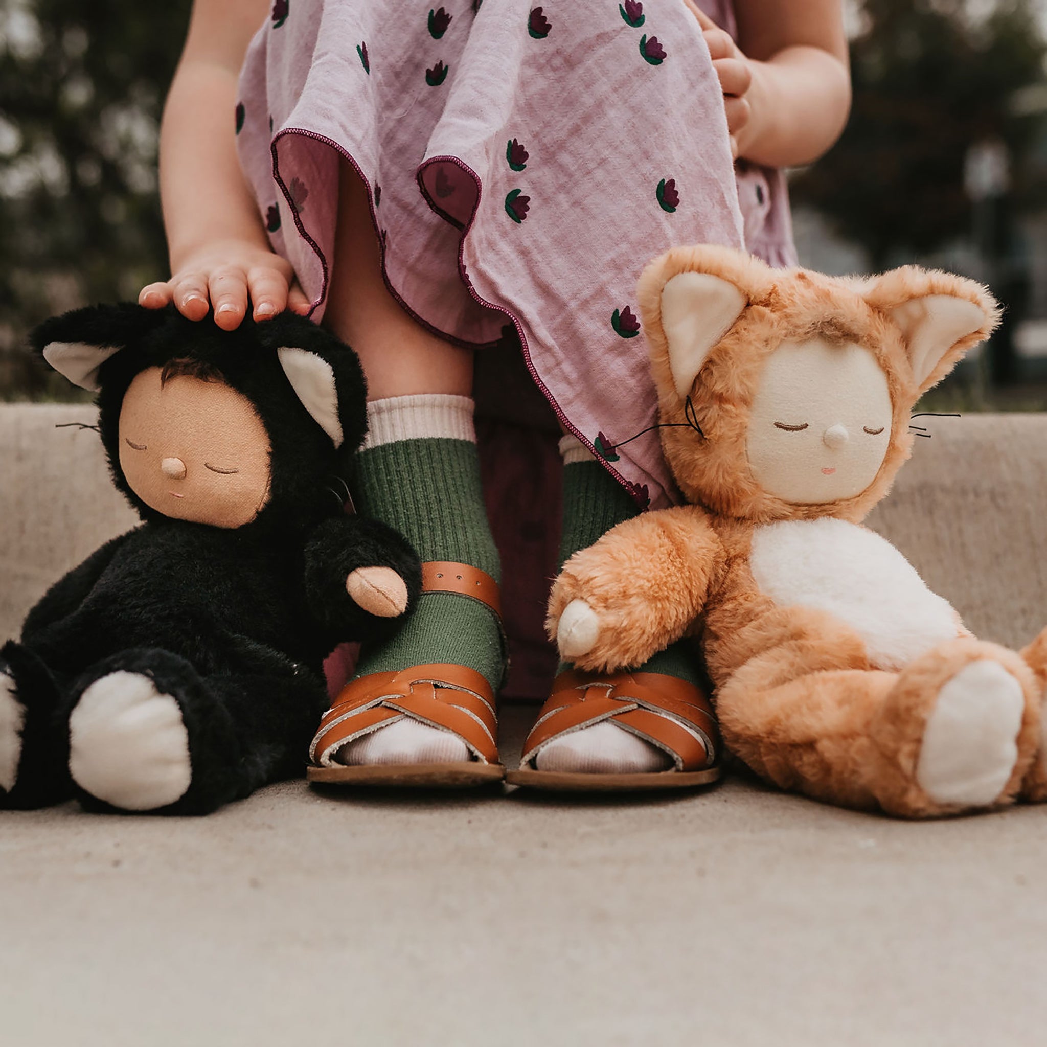 Olli Ella Cozy Dinkum Doll – Black Cat Nox