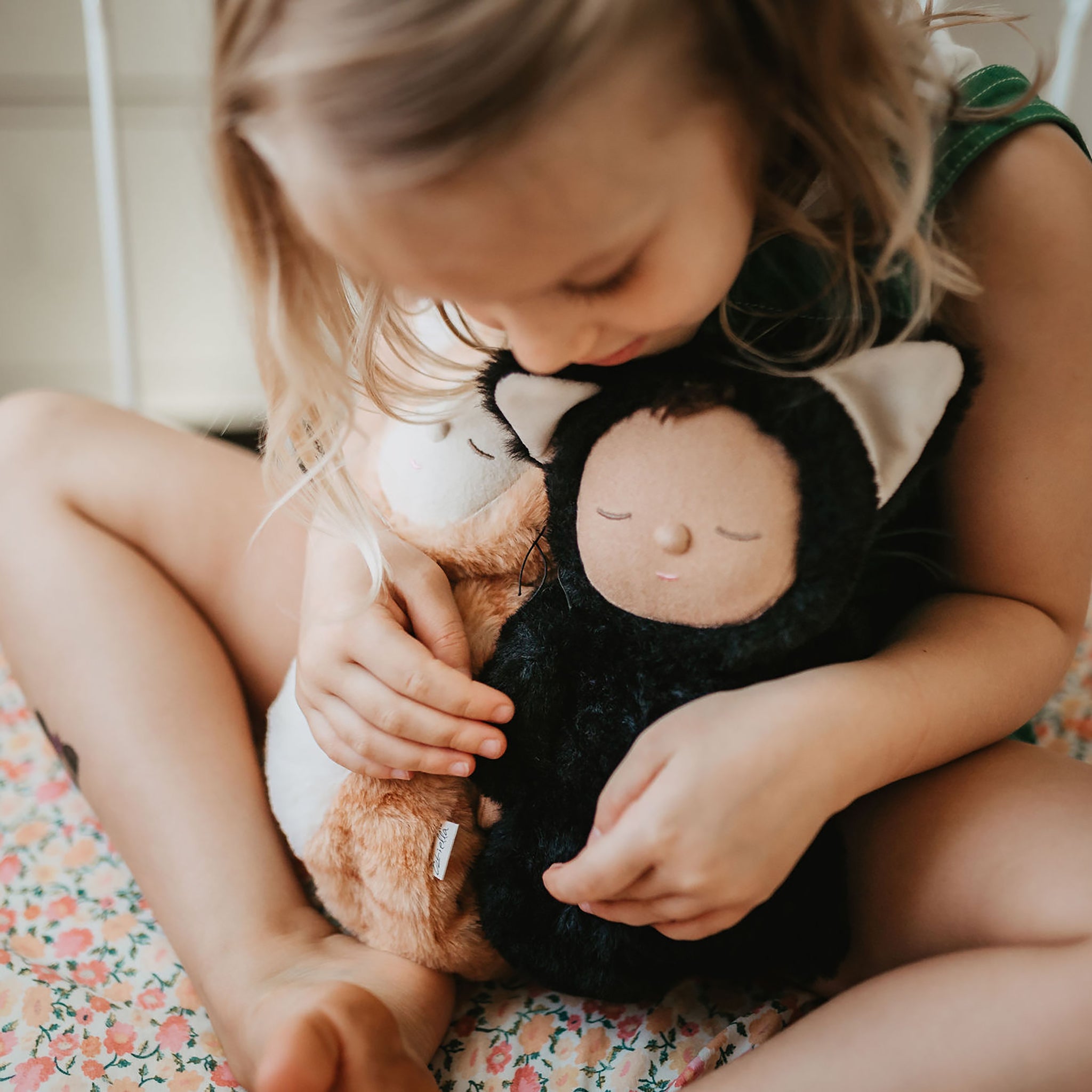 Olli Ella Cozy Dinkum Doll – Black Cat Nox