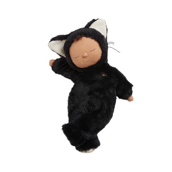 Olli Ella Cozy Dinkum Doll – Black Cat Nox