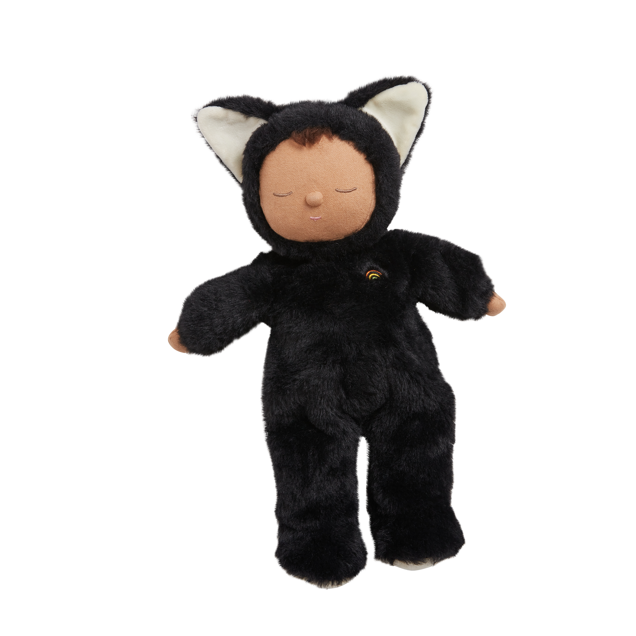 Olli Ella Cozy Dinkum Doll – Black Cat Nox