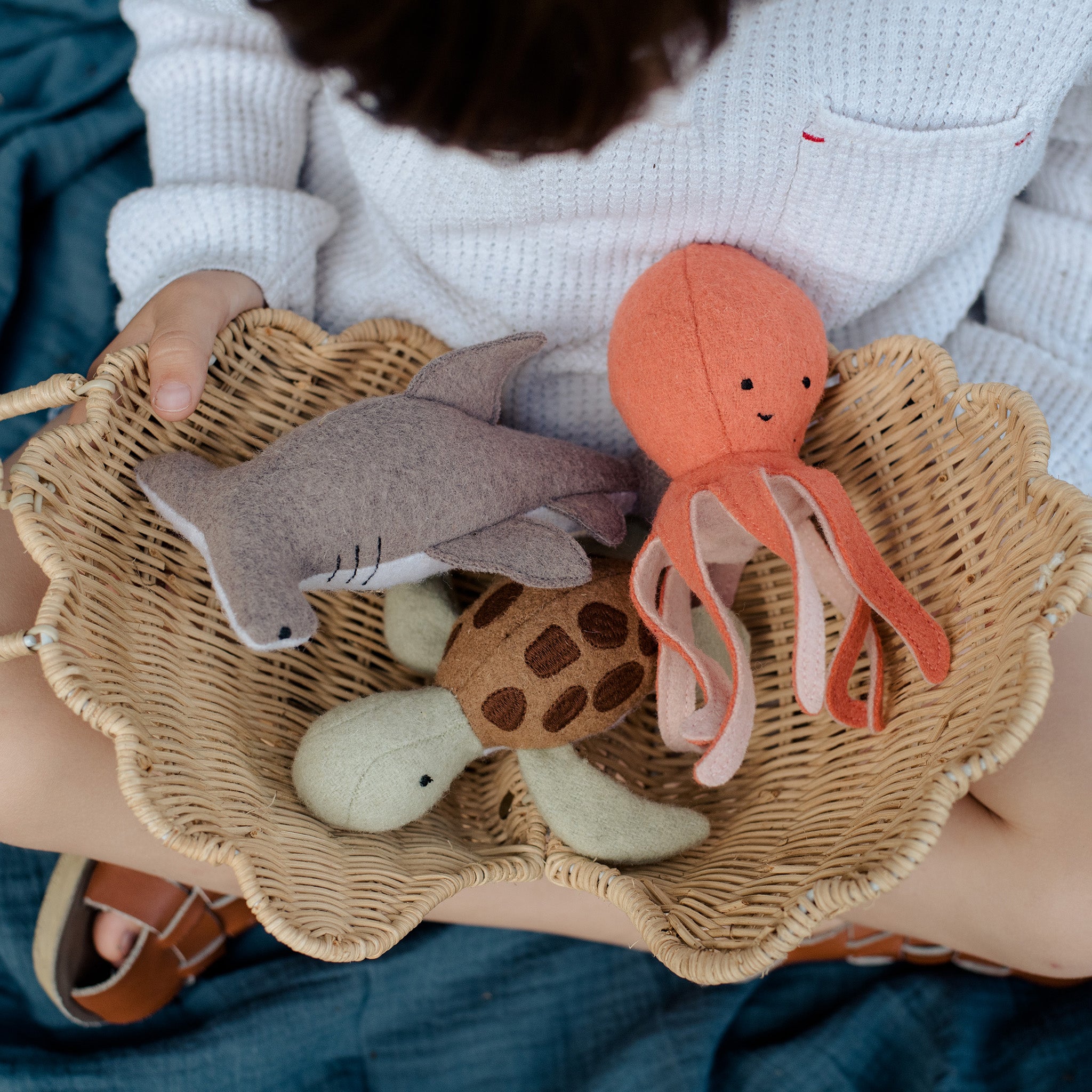 Olli Ella Holdie Set – Marine Animals