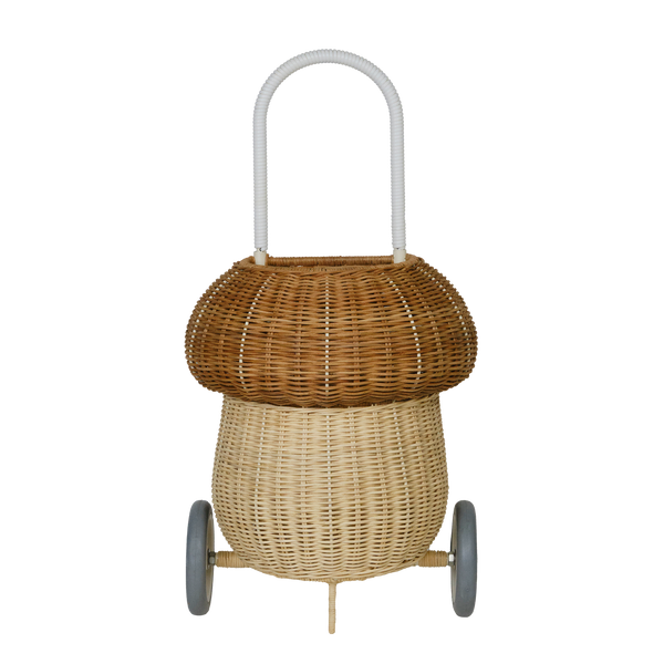 Olli Ella Rattan Mushroom Luggy – Natural