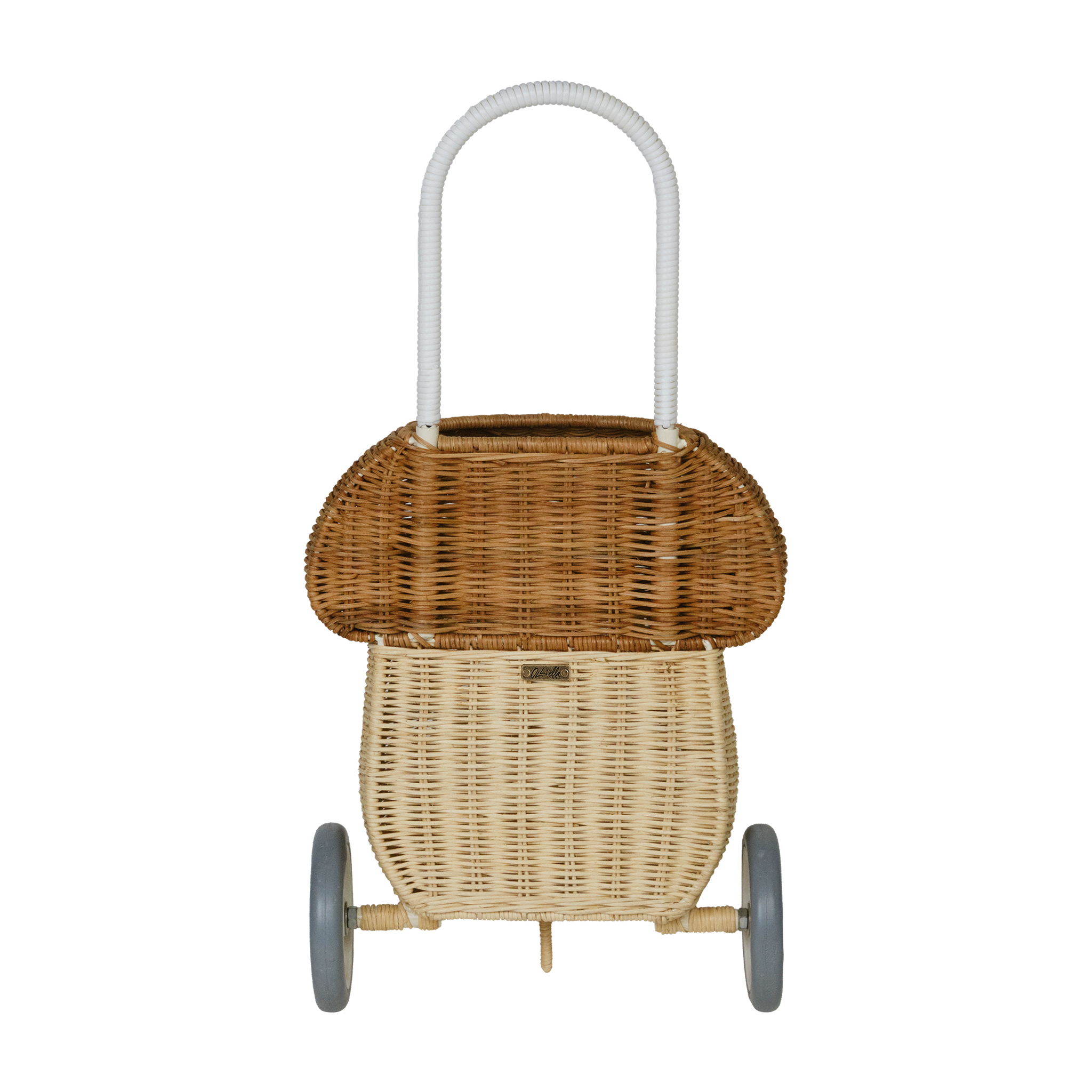 Olli Ella Rattan Mushroom Luggy – Natural