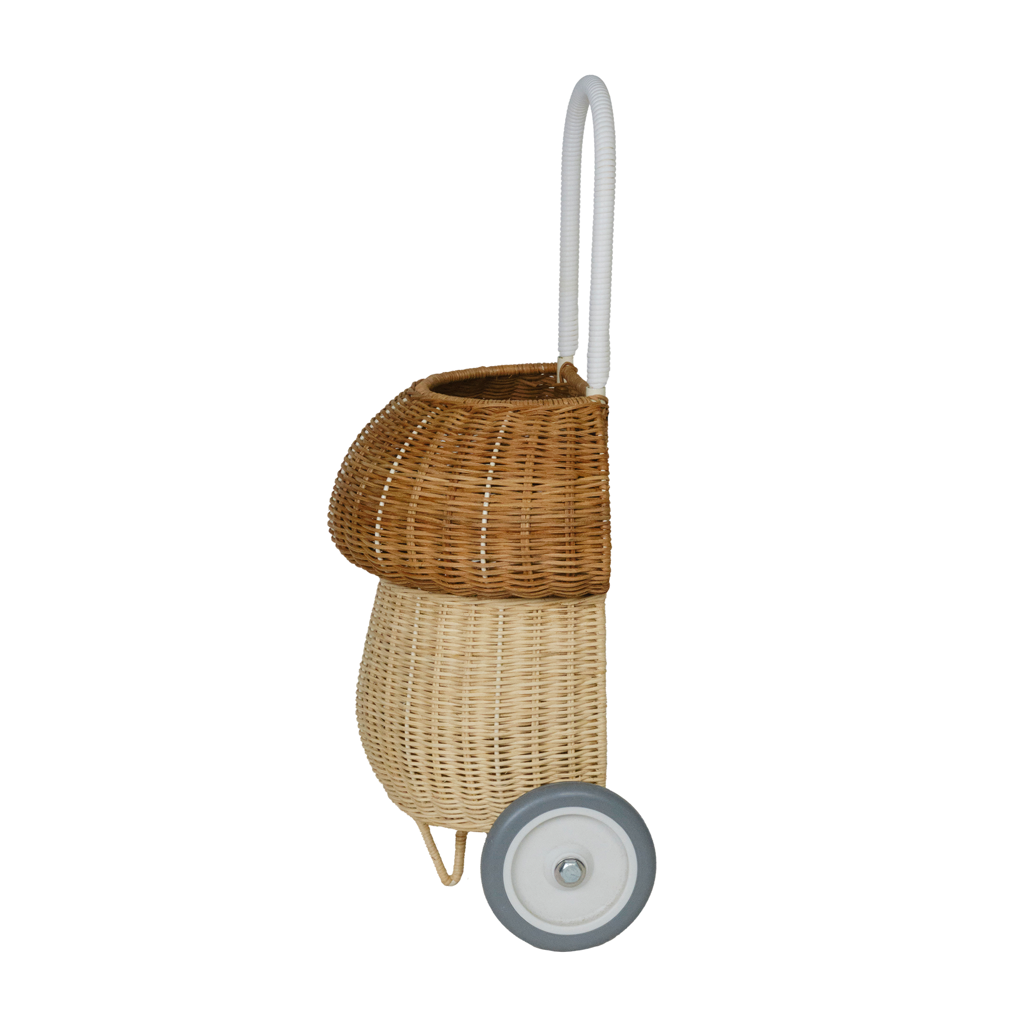 Olli Ella Rattan Mushroom Luggy – Natural
