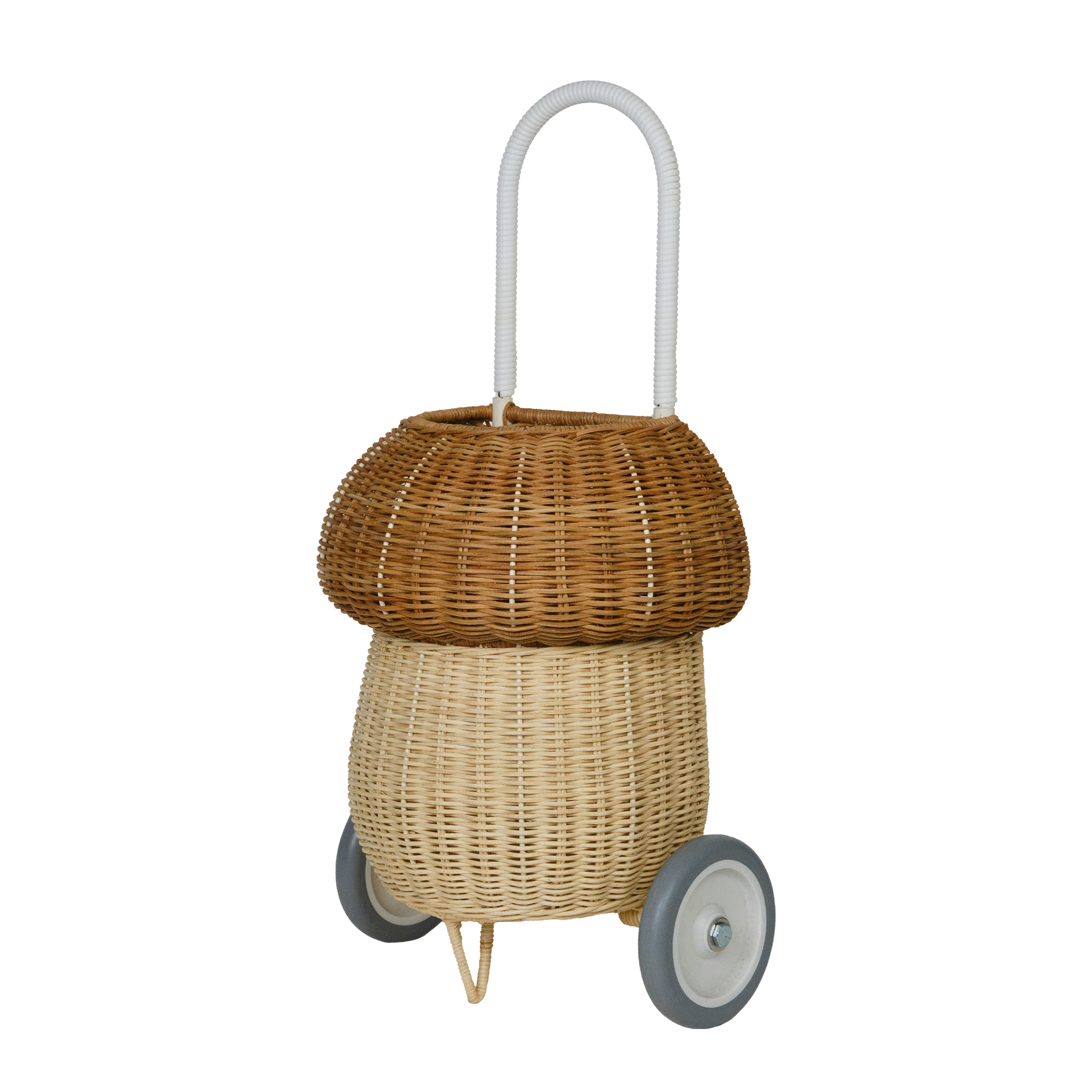 Olli Ella Rattan Mushroom Luggy – Natural