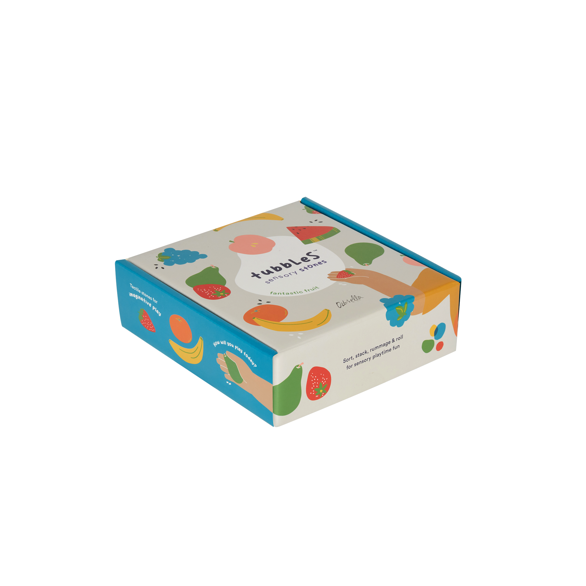 Olli Ella Tubbles Sensory Stones – Fantastic Fruit