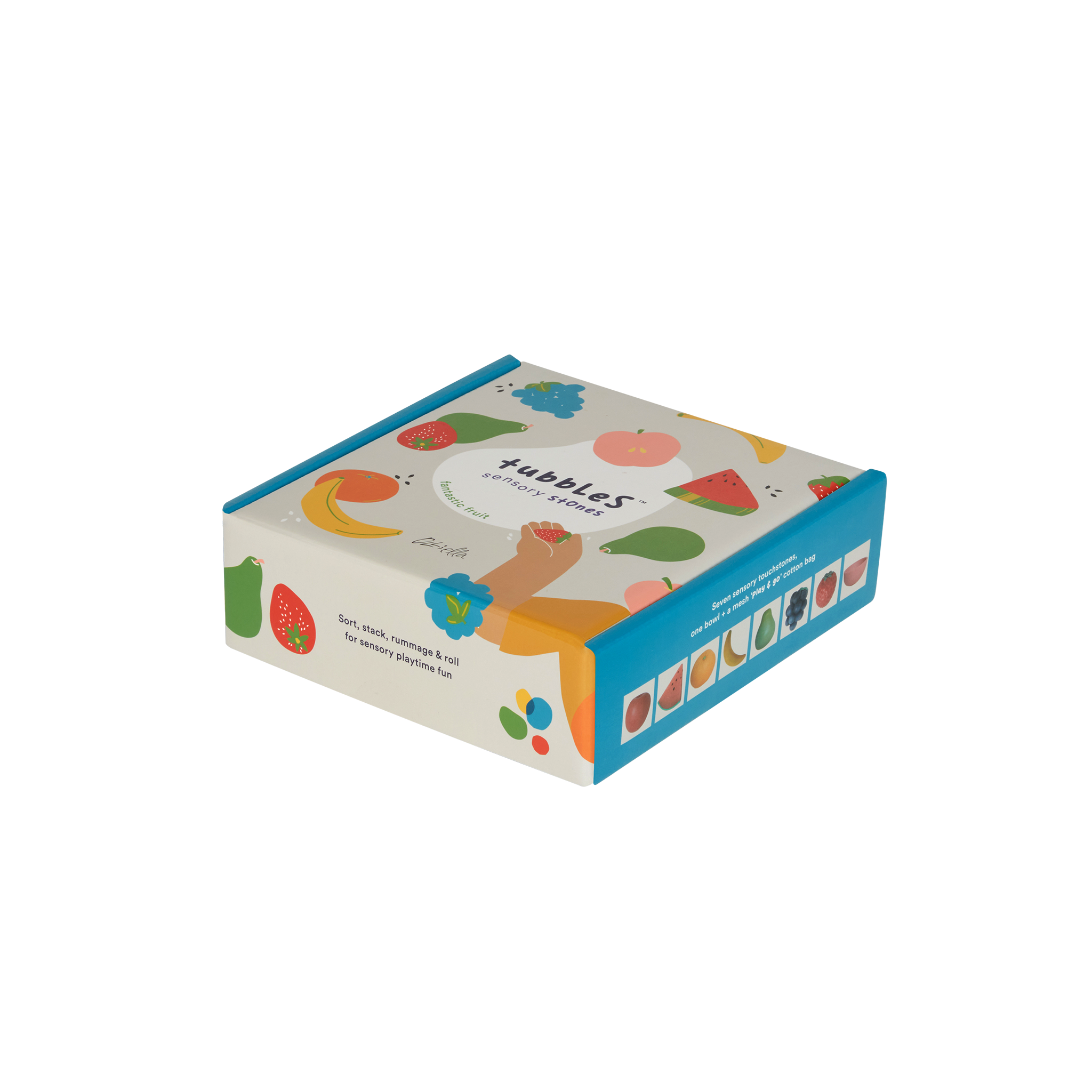 Olli Ella Tubbles Sensory Stones – Fantastic Fruit